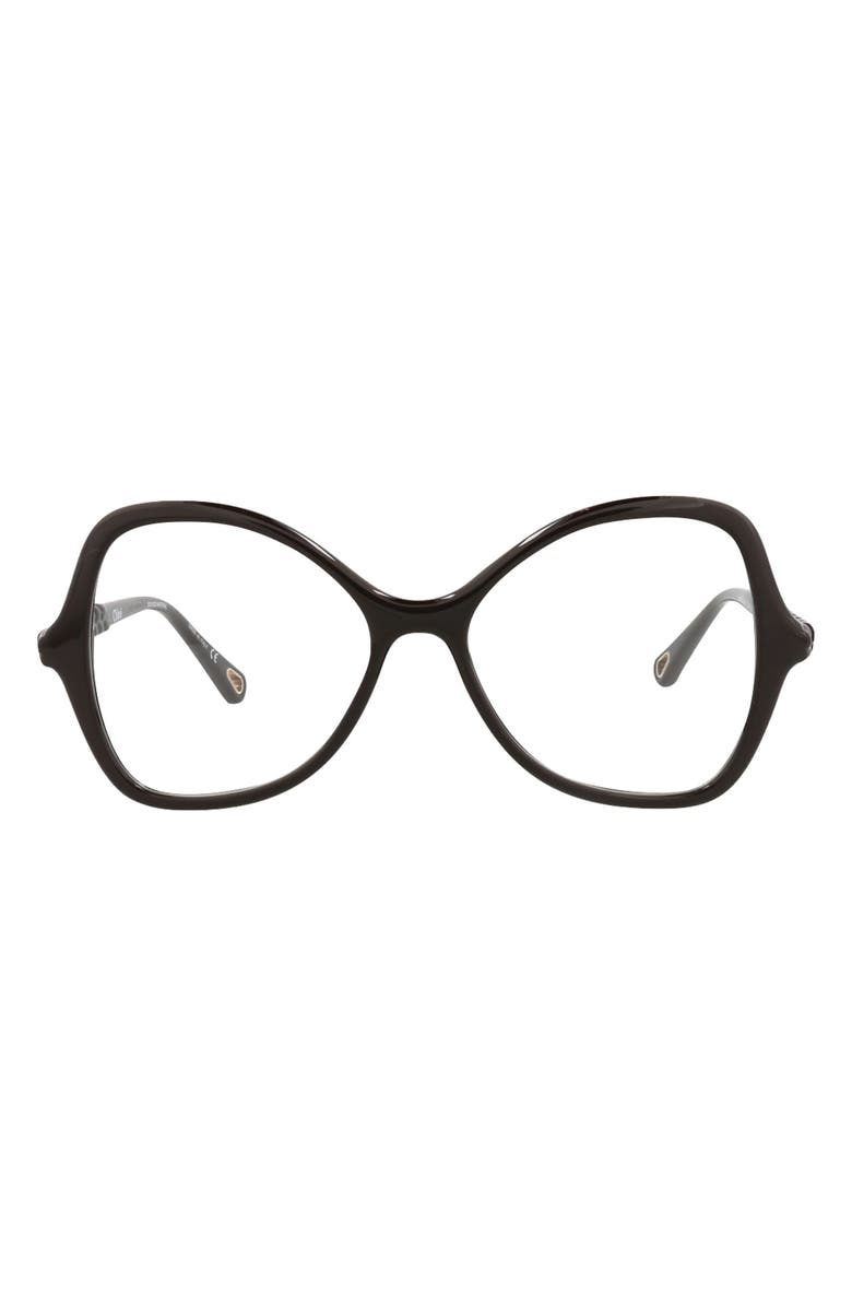 Chloé 52mm Core Oversize Optical Frames, Main, color,