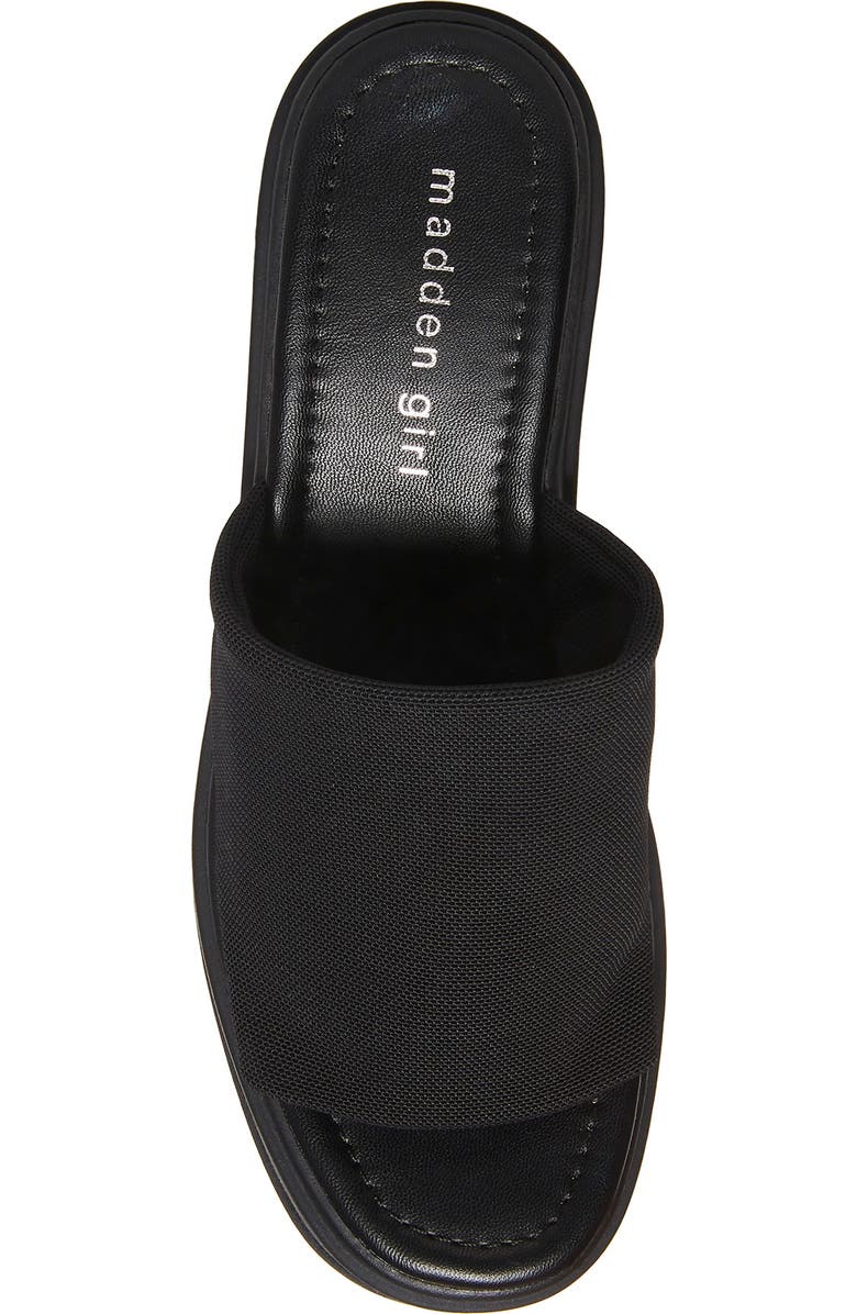 Madden Girl Wesley Platform Wedge Slide Sandaal, Alternate, color,