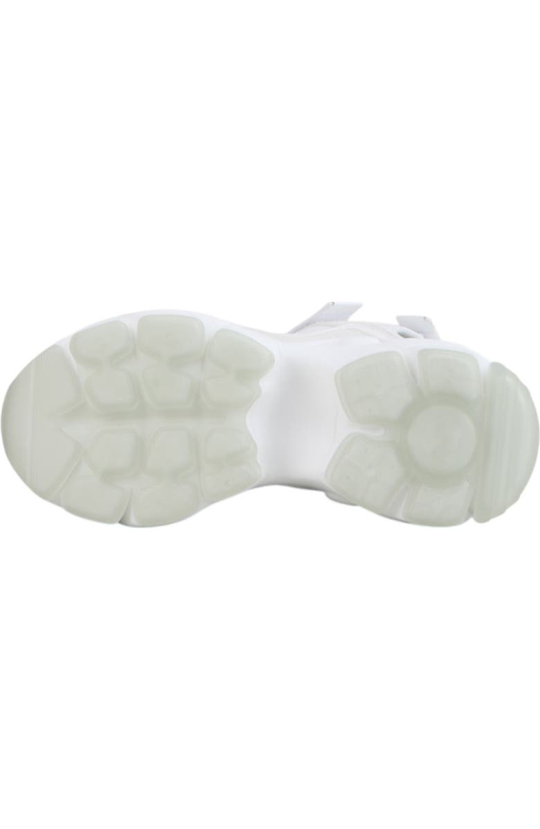 Buffalo Boots Binary 0 Platform Sandal, Alternate, color, White