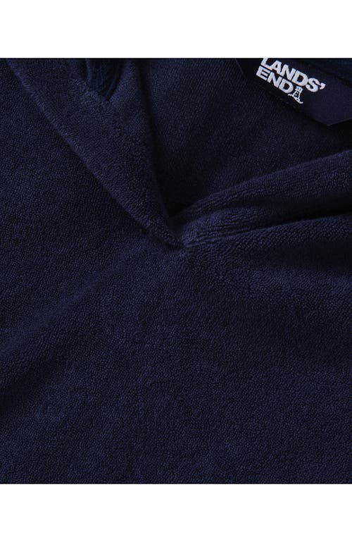 LANDS' END LANDS' END GIRLS TERRY PULLOVER COVER-UP