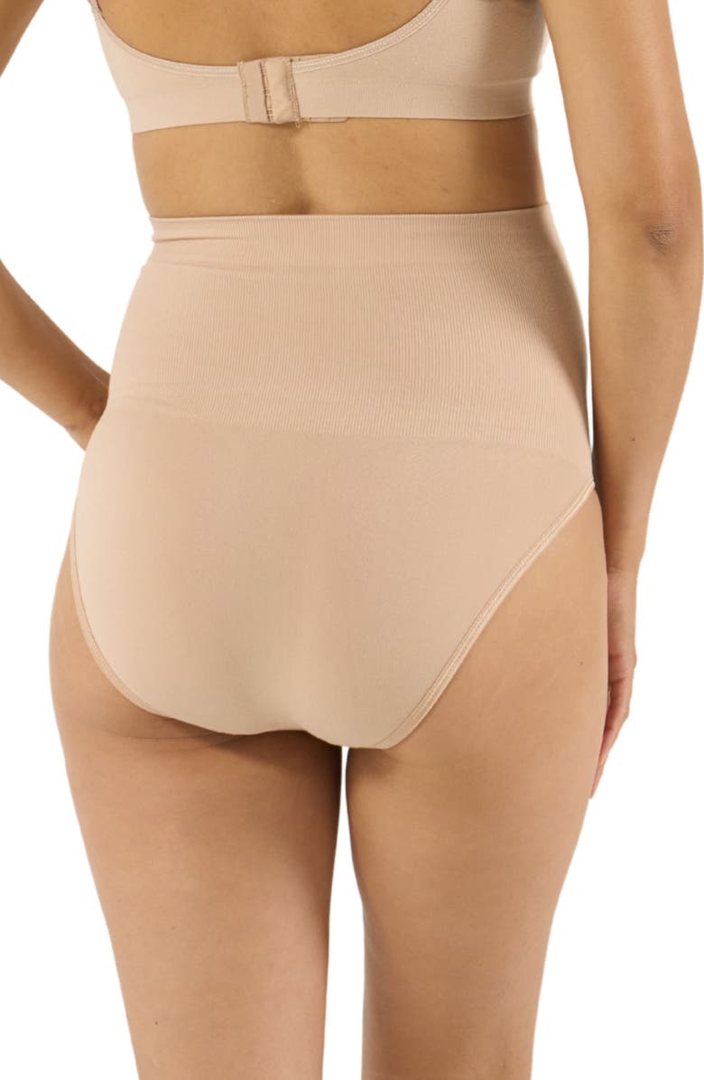 Cache Coeur Essentiel seamless maternity maxi brief, Alternate, color, Black