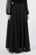 Marina Rinaldi Fontana Chiffon Maxi Skirt