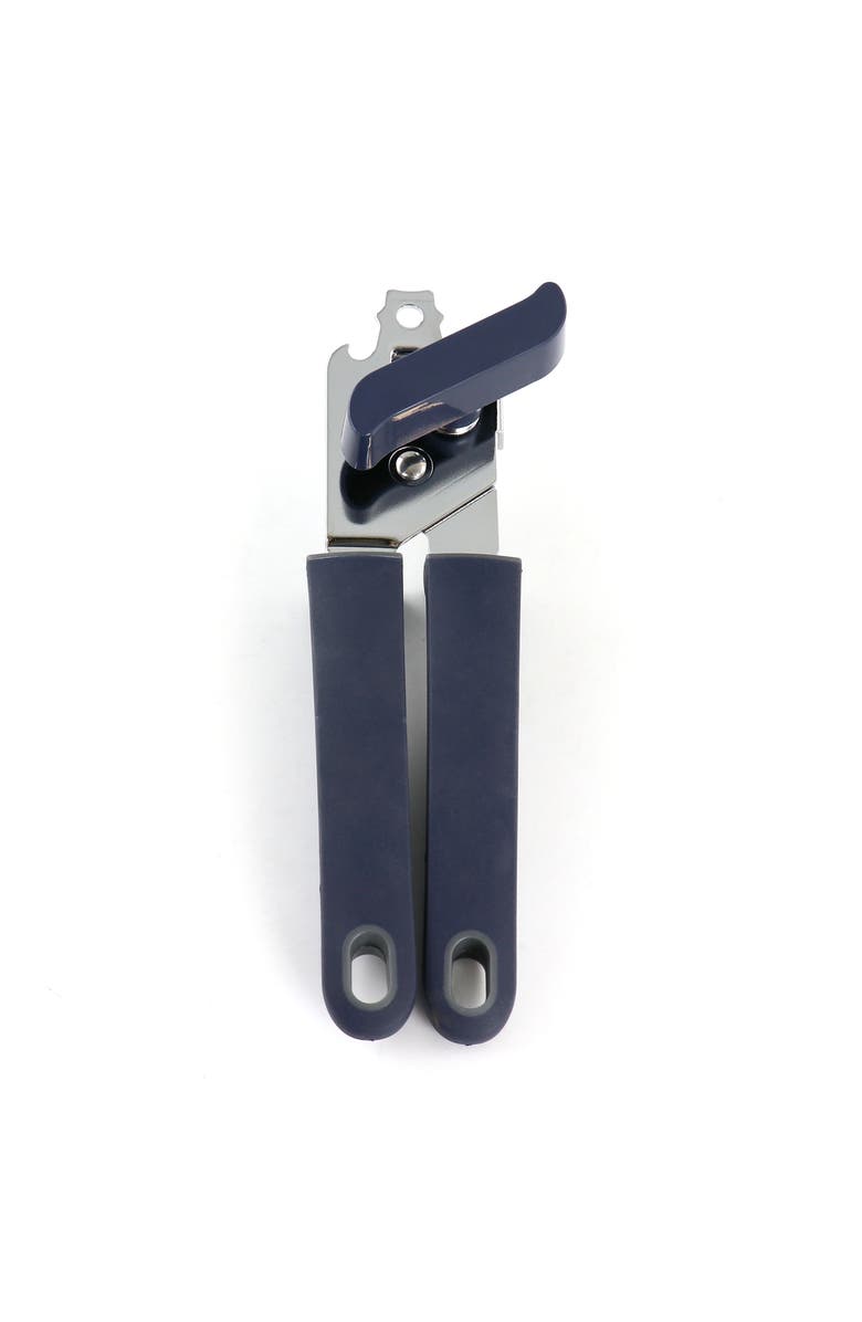 OSTER Bluemarine 2 Piece Stainless Steel Can Opener and Tongs Set, Alternate, color, Navy