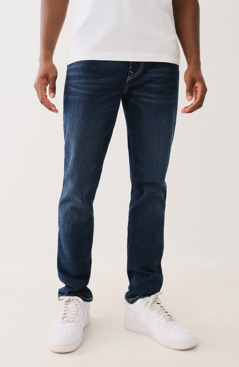 True Religion Rocco Button Flap Pocket Single Needle Skinny Jeans, Main, color, 