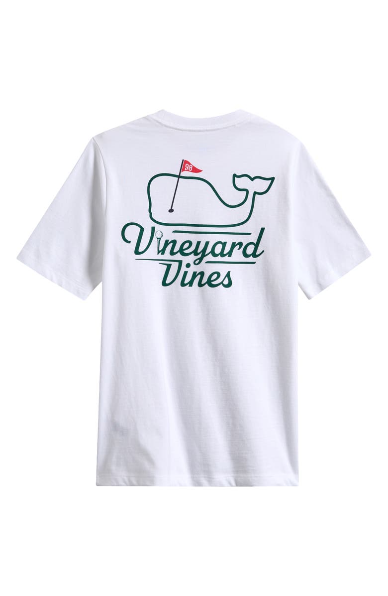 vineyard vines Kids' Golf Flag Cotton Graphic T-Shirt, Alternate, color, 