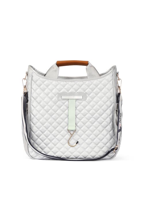 Volée Crossbody Bag In Silver