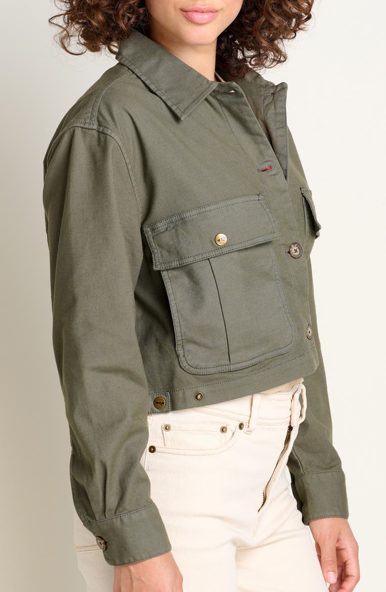 Toad&Co Wanderwell Crop Safari Jacket, Alternate, color,