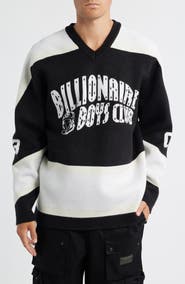 Billionaire Boys Club BB Puck V-Neck Jersey Sweater
