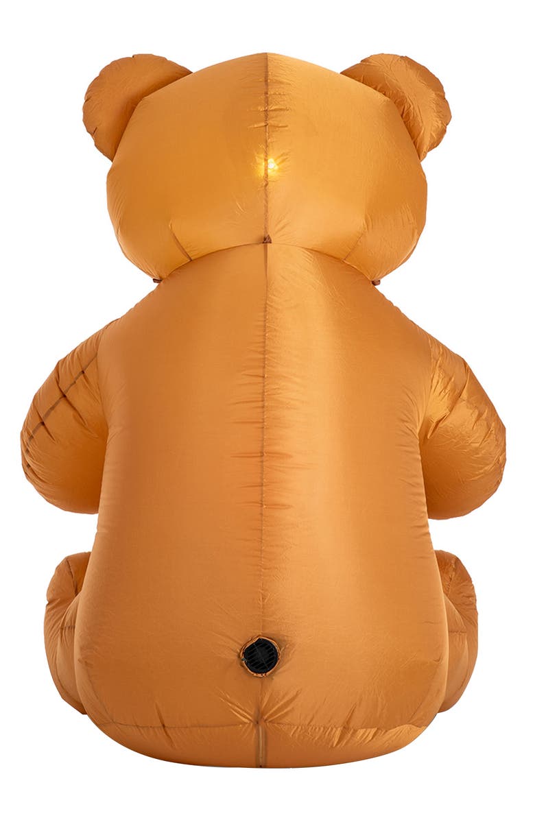 Glitzhome 6
H Lighted Valentine
s Inflatable Bear with Heart Decor, Alternate, color, Red