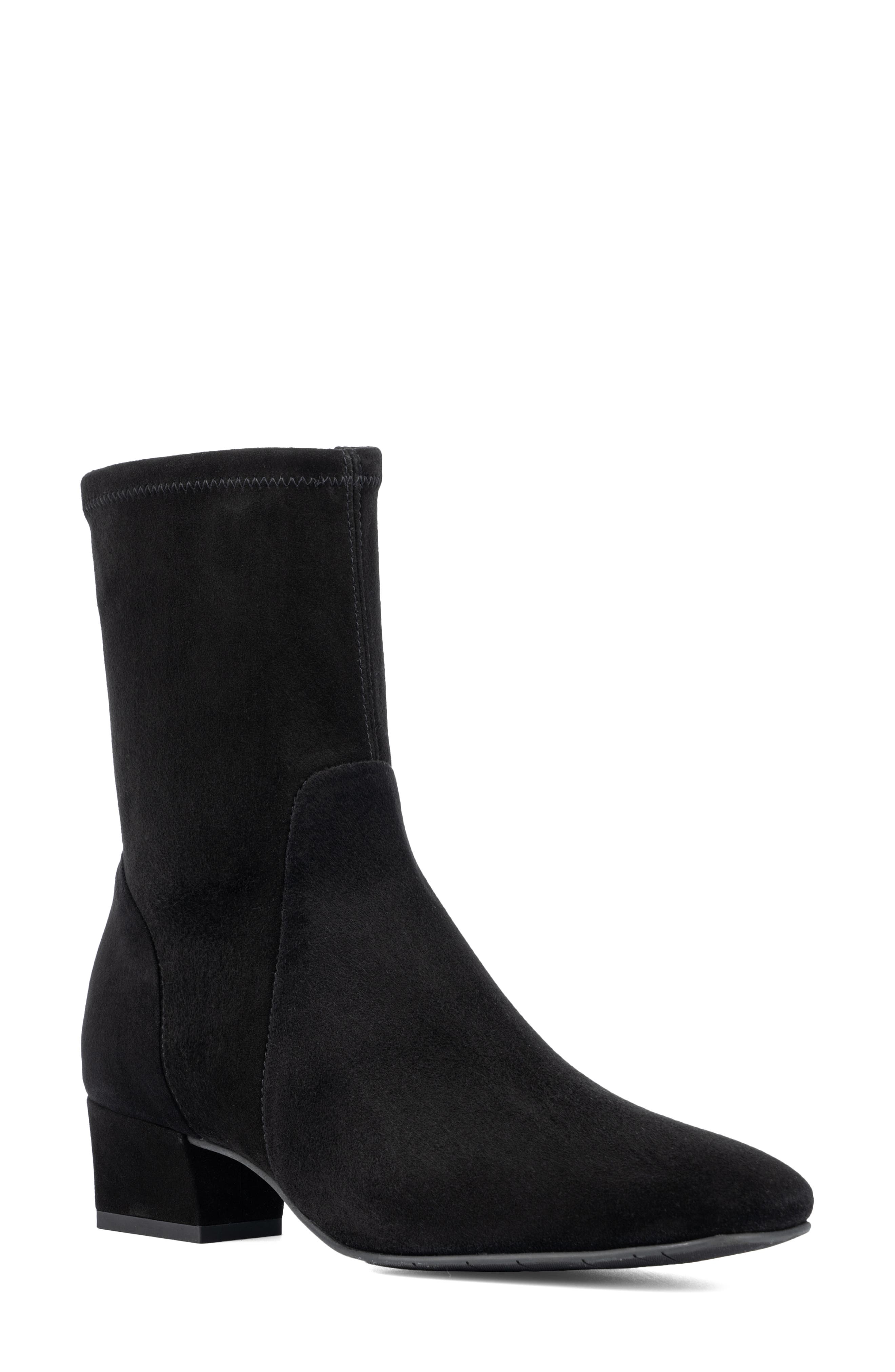 Aquatalia Stassi Weatherproof Bootie, Main, color, Black