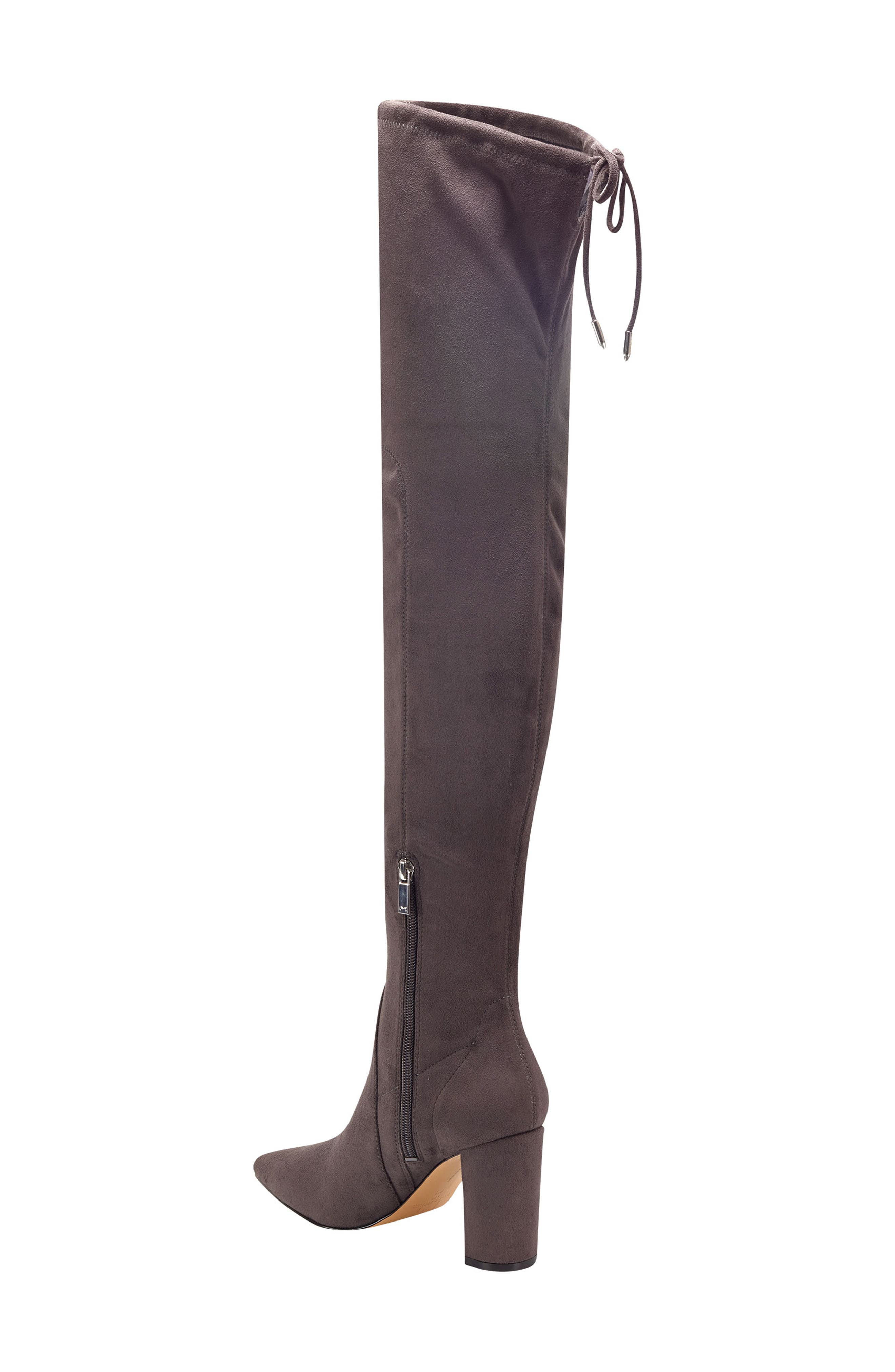Ulona Over the Knee Boot, Alternate, color, GREY STRETCH