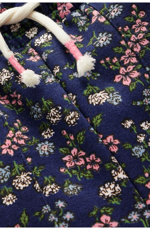 Mini Boden Kids' Patterned Wide Leg Pants In Blue