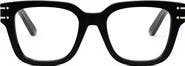 DIOR 'DiorSignatureO S1I 52mm Blue Light Blocking Glasses