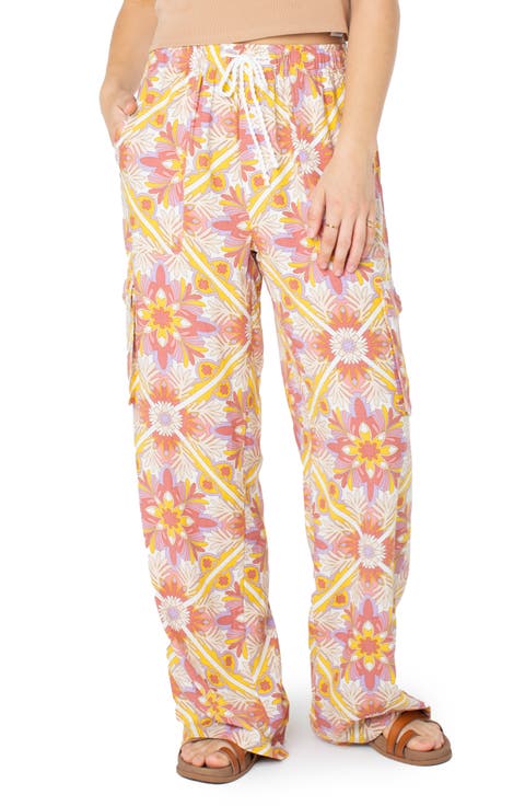 Precious Floral Cargo Pants