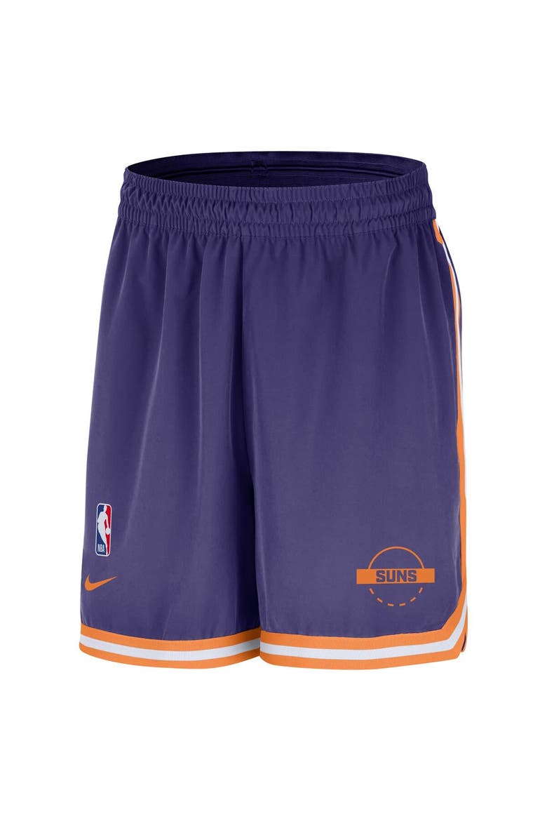 Men's Nike Purple Phoenix Suns Authentic Practice DNA Woven Performance Shorts, Alternate, color, Purple