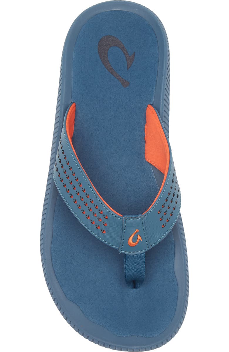 OluKai Ulele Flip Flop, Alternate, color, Lagoon / Lagoon