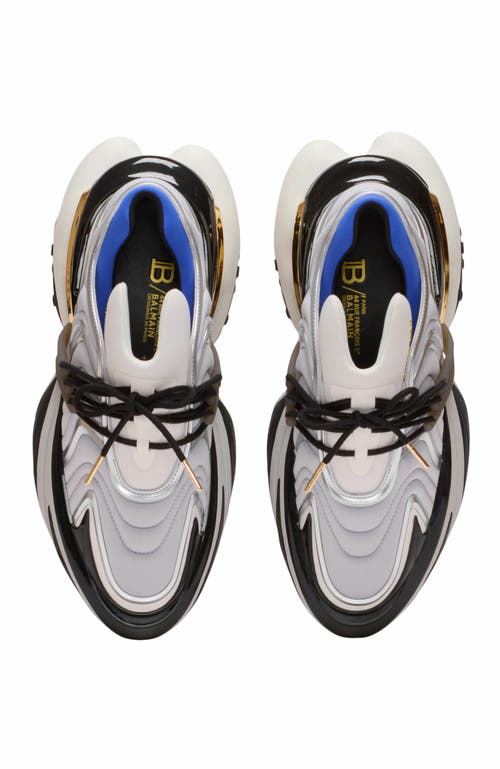 Balmain Unicorn Wave Sneakers In Multi
