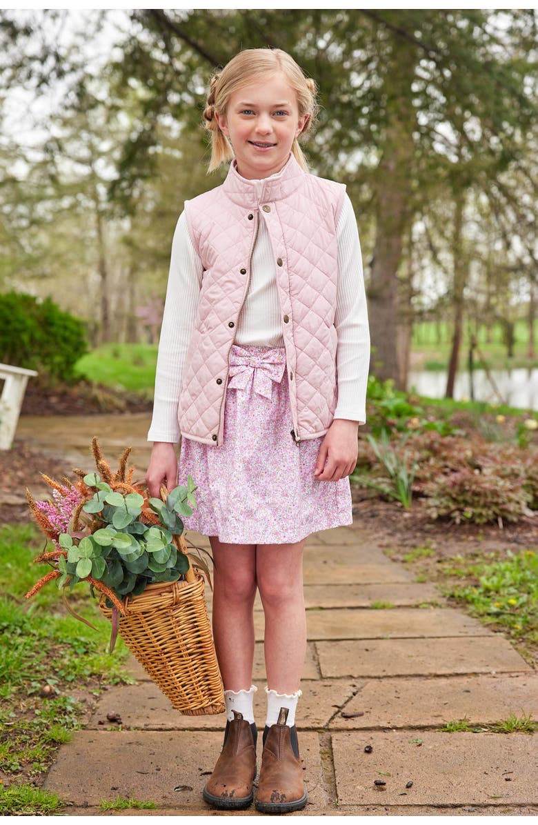 Little English Kids' Classic Quilted Vest, Alternate, color, Light Pink