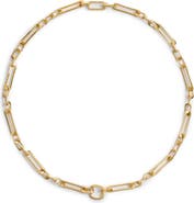 Monica Vinader Alta 18k Gold Vermeil Charm Necklace