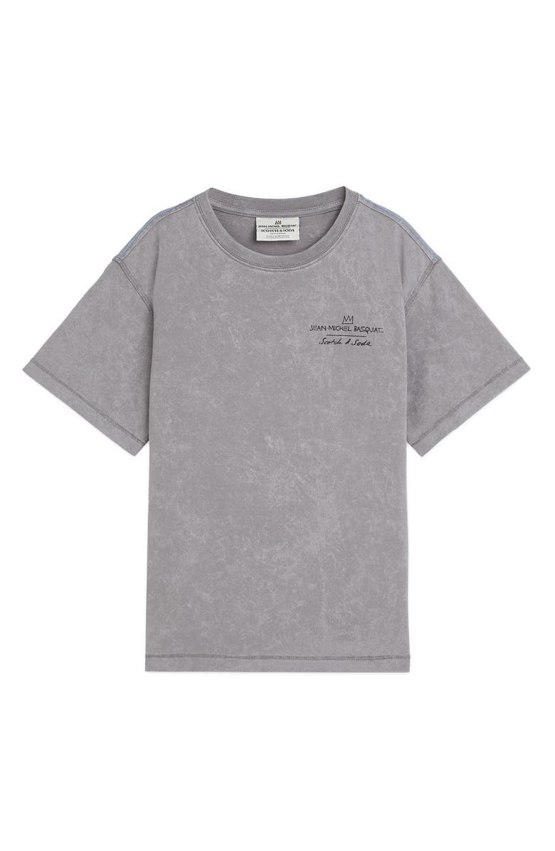 Scotch & Soda Kids' Basquiat Artwork T-Shirt, Main, color, 