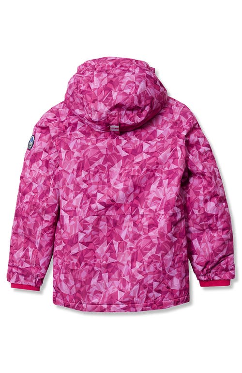 Lands' End Kids Squall Fleece Lined Waterproof Insulated Jacket In Pink