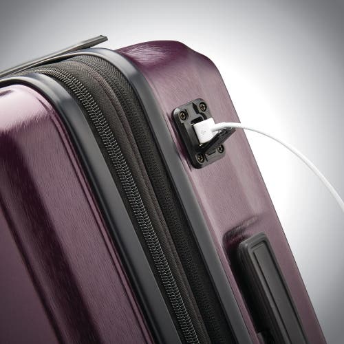 Samsonite Octiv 2-piece Set (20/24) Hardside Spinner In Purple