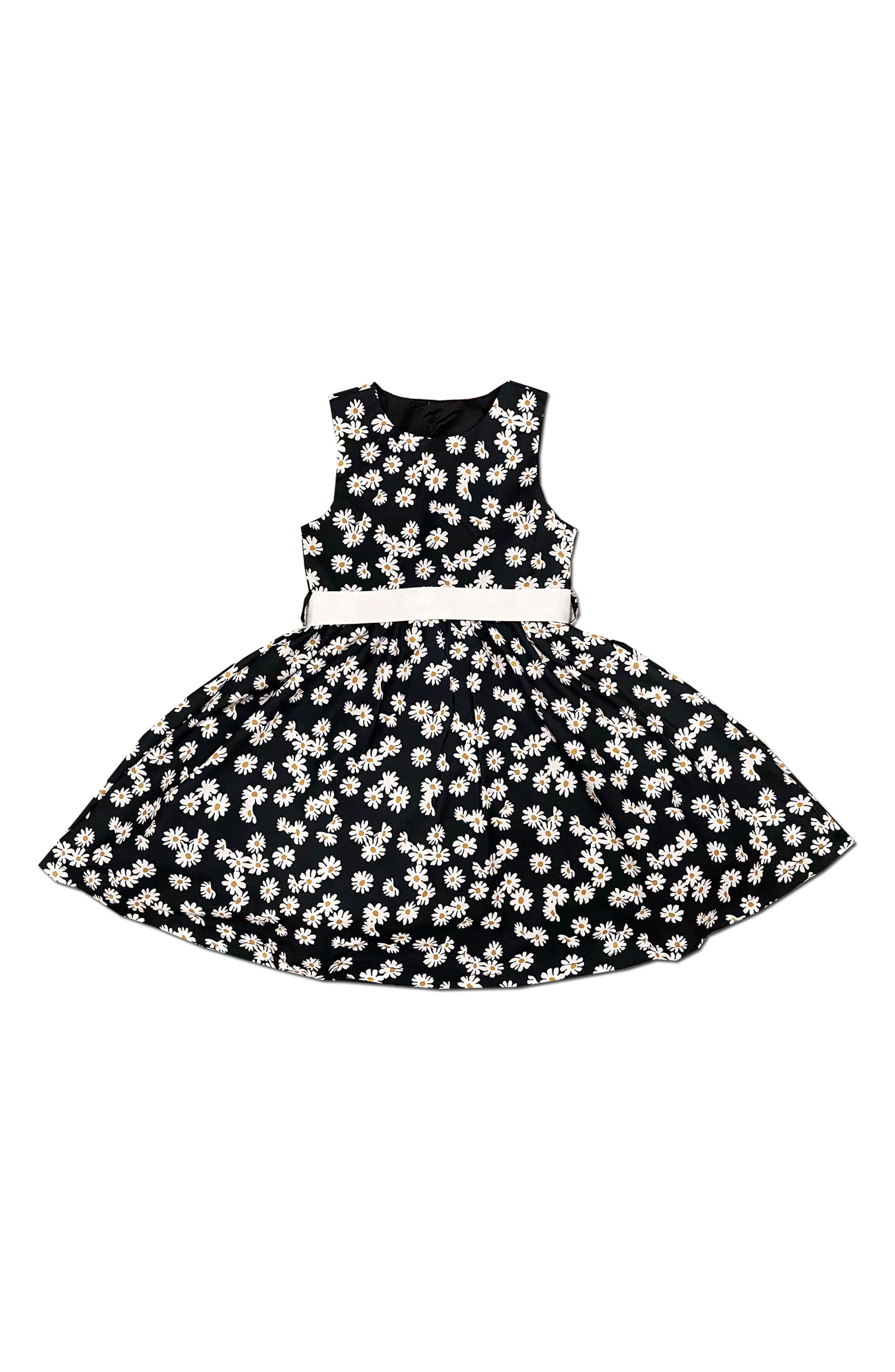 JOE-ELLA Kids' Daisy Print Dress