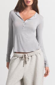 SKIMS Sheer Modal Henley