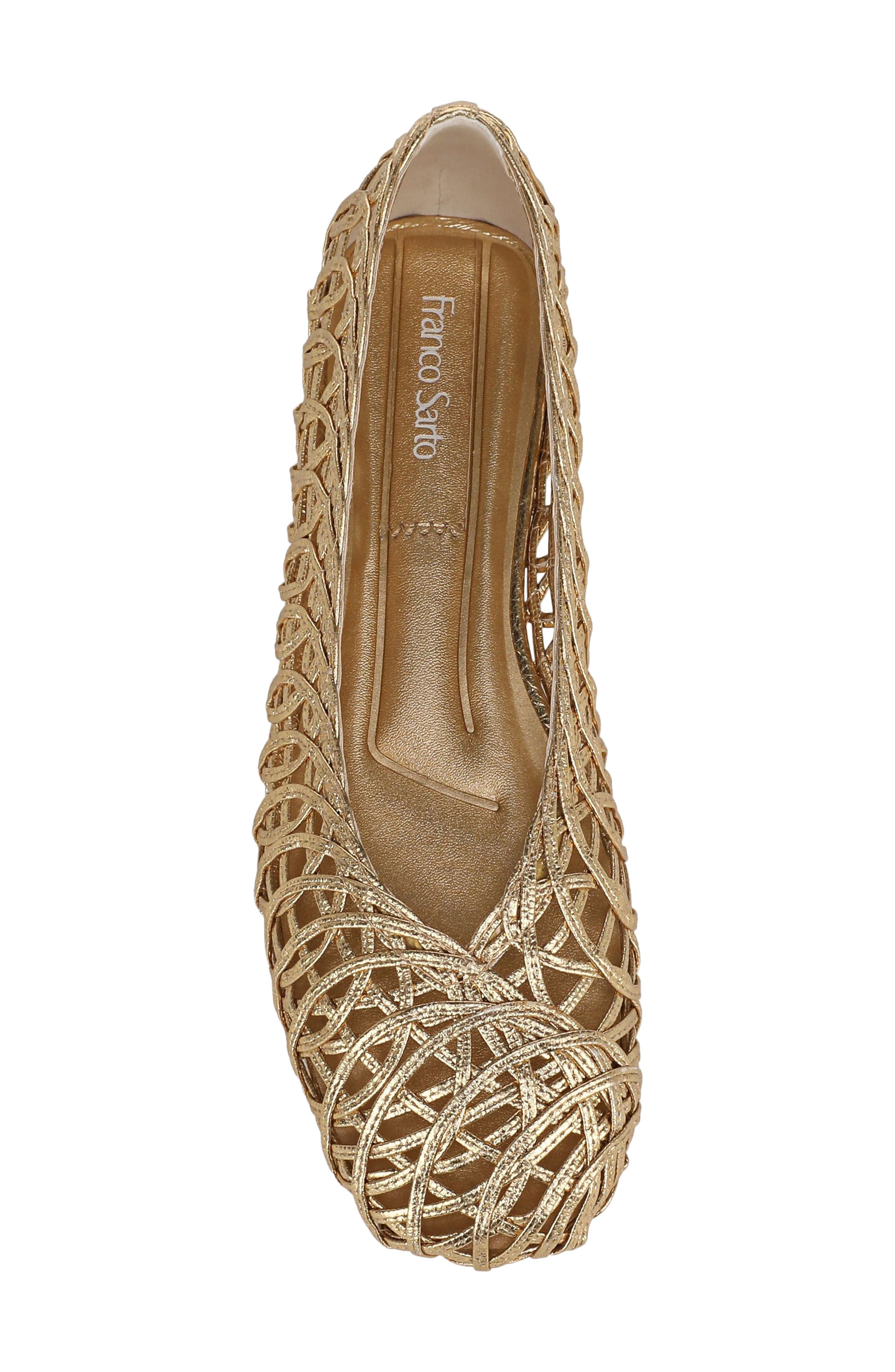 Amalia Flat, Alternate, color, OCRA GOLD