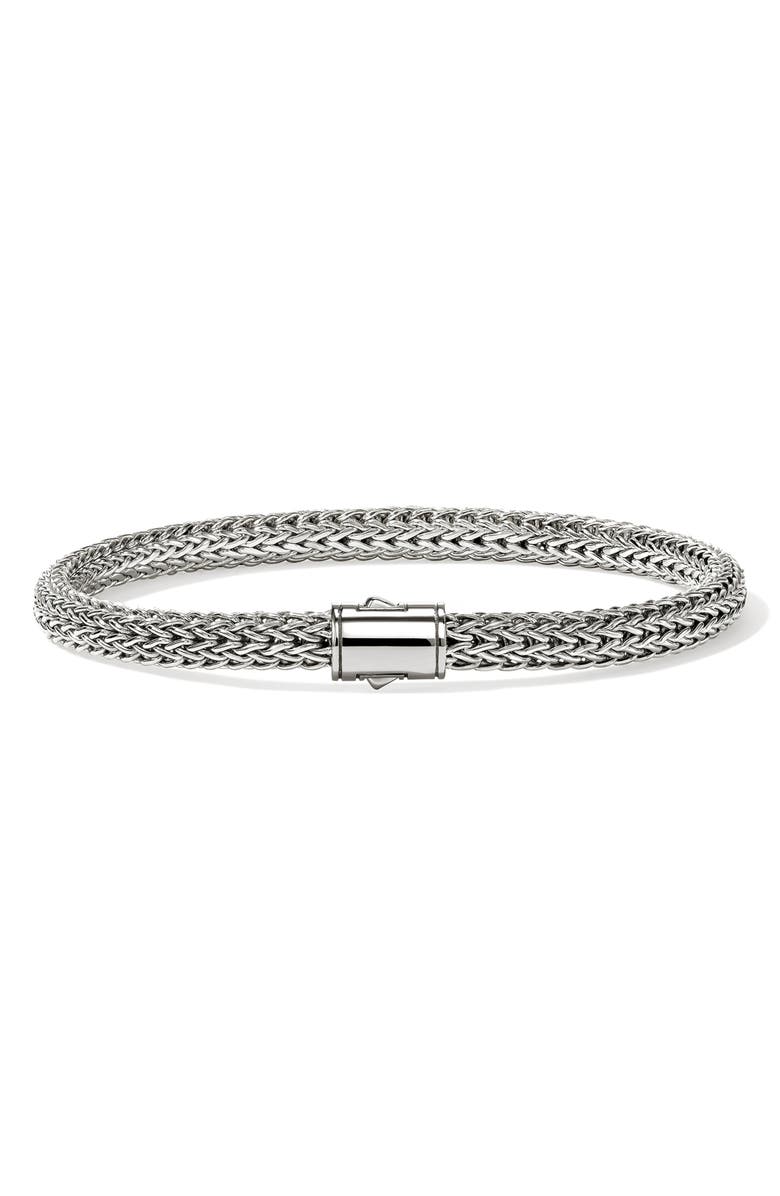 John Hardy Icon Bracelet, 5mm, Main, color, Silver