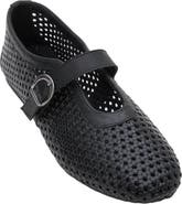 Forever & Always Shoes MIRELLA Braided Leather Ballet Flats