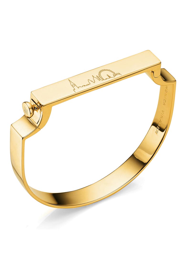Signature Bangle, Alternate, color, GOLD