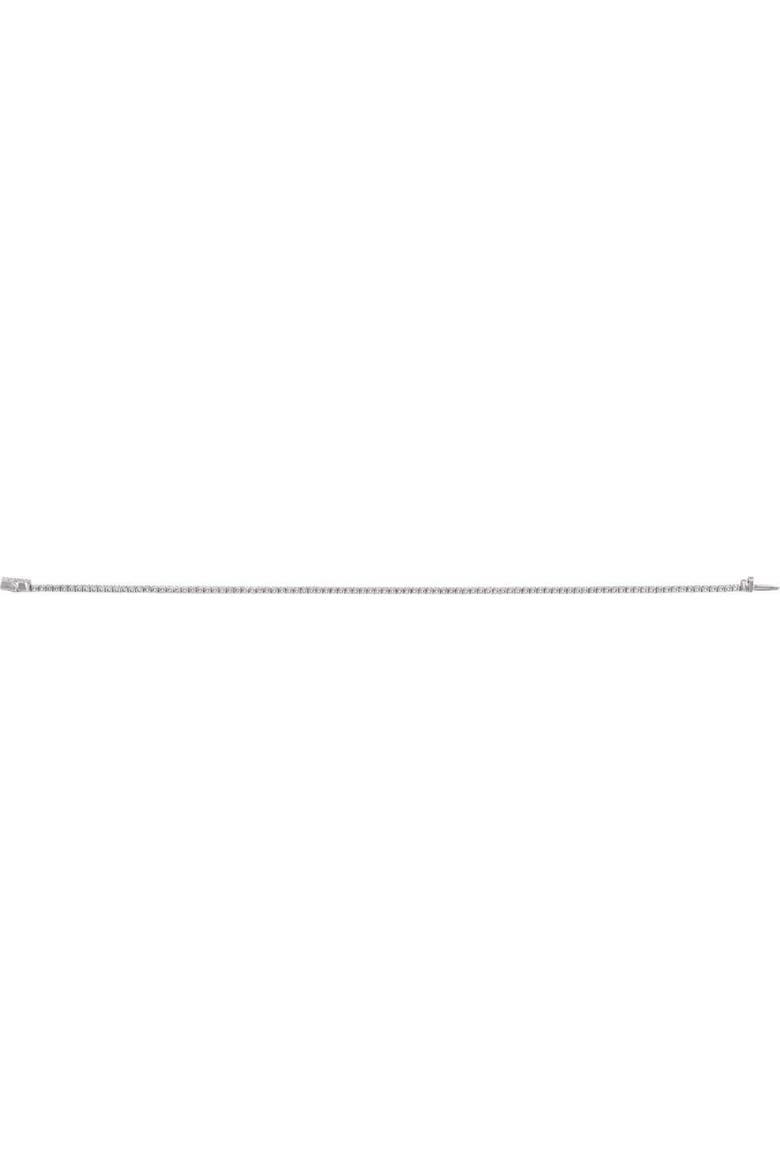 1 CT Lab-Grown Diamond Tennis Bracelet in 14K Gold, Alternate, color, White
