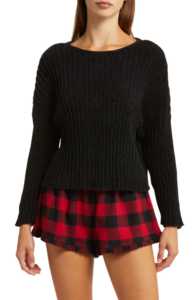 Honeydew Cabin Life Short Pajamas, Main, color, 