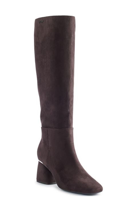 Cana Knee High Block Heel Boot (Women)