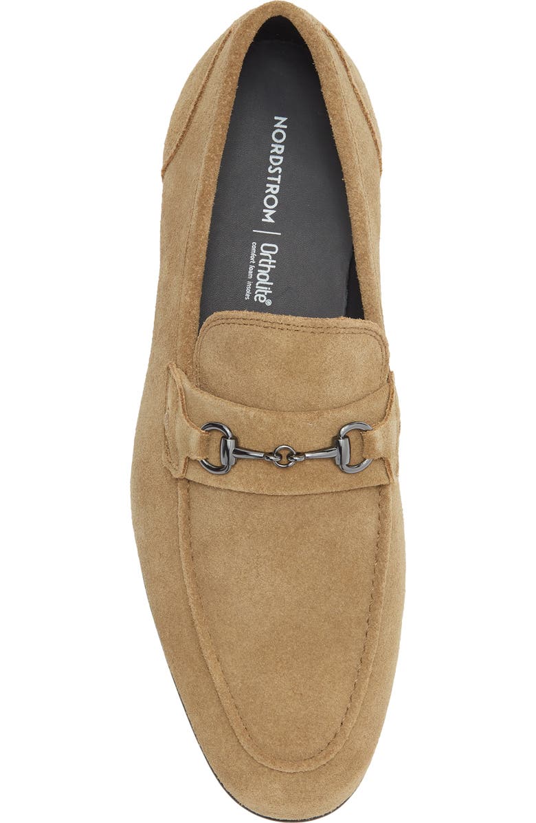 Nordstrom Cooper Bit Loafer, Alternate, color, Brown Rich