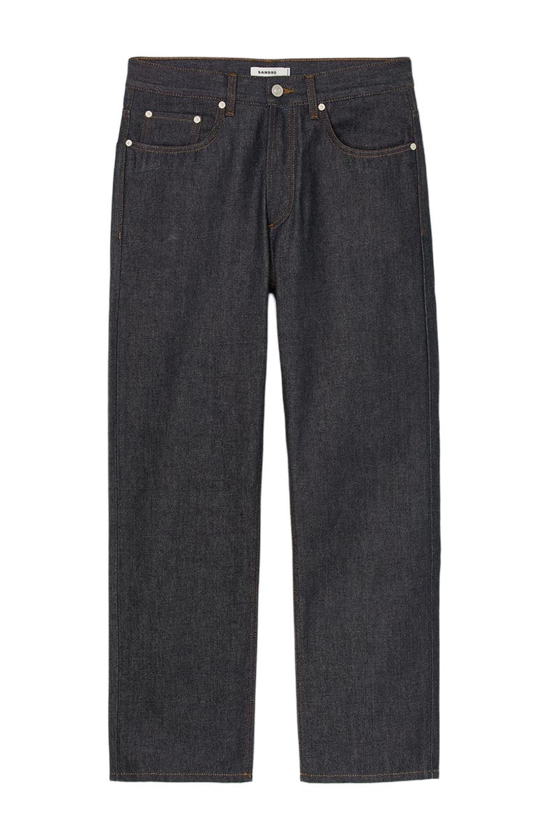 SANDRO Regular jeans, Alternate, color, Raw-Denim