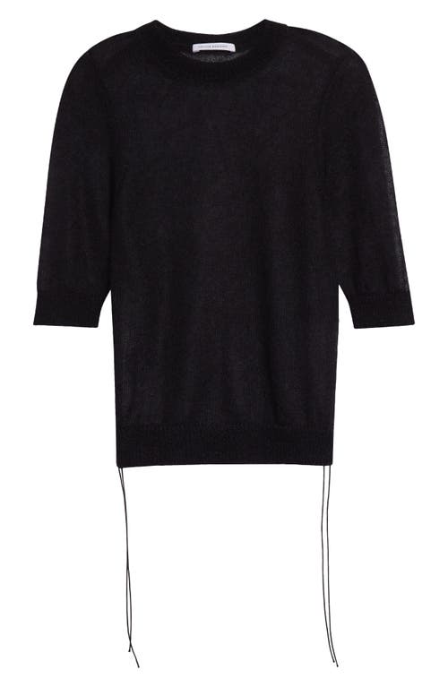 CECILIE BAHNSEN CECILIE BAHNSEN VIDEL ADJUSTABLE MOHAIR BLEND SWEATER
