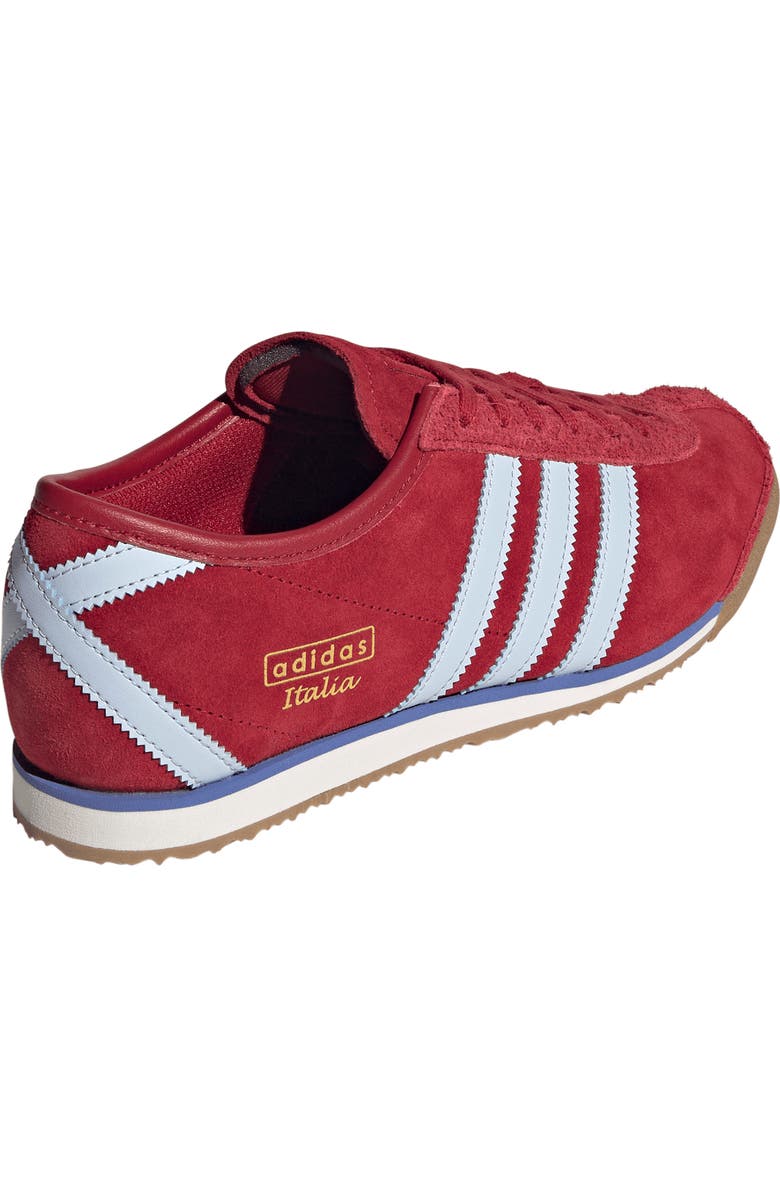 adidas Italia 70s Shoe, Alternate, color, Victory Red/ Icey Blue/ Gold