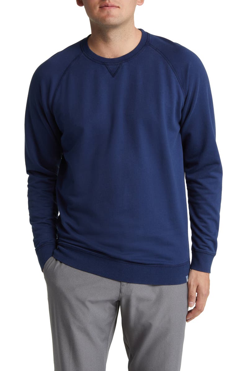 Peter Millar Lava Wash Crewneck Sweatshirt, Main, color,
