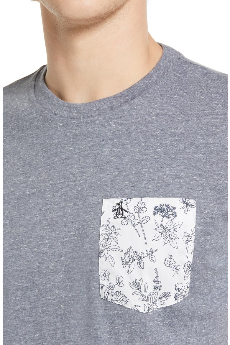 Men's Contrast Pocket T-Shirt, Alternate, color, DARK SAPPHIRE