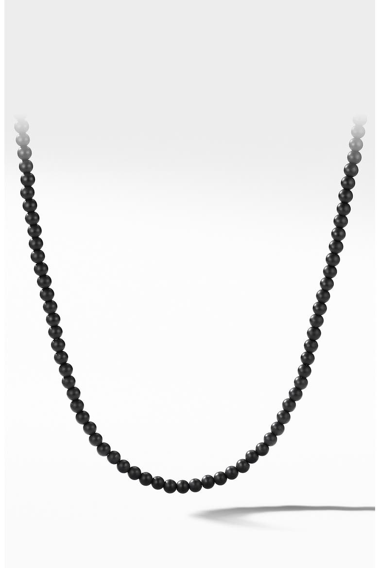 Spiritual Beads Necklace, Main, color, BLACK ONYX