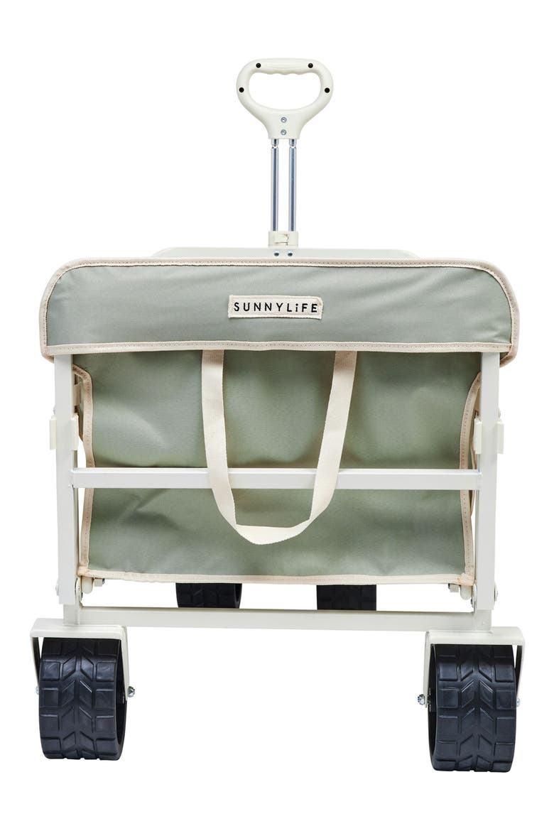 Folding Beach Cart, Alternate, color, GREEN