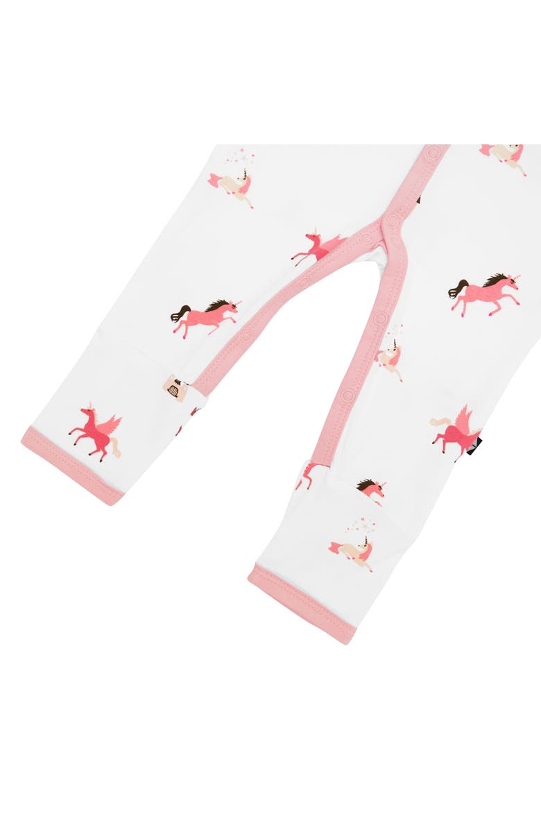 Kyte BABY Unicorn Romper, Alternate, color, 
