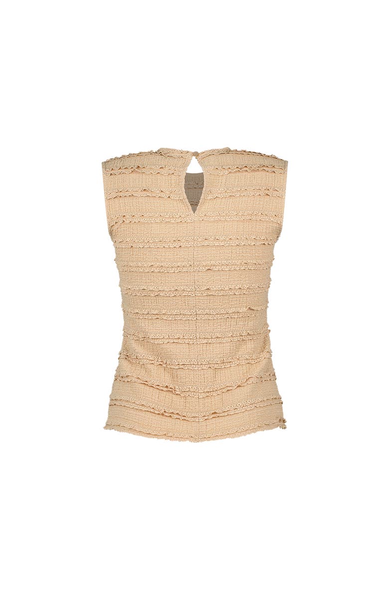 IVONNE Sleeveless Knitted Top, Alternate, color, Lightbrown