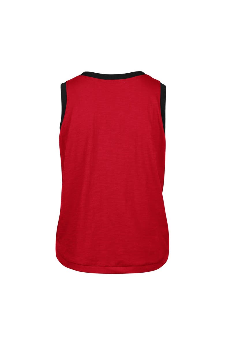 '47 Women's '47 Red Georgia Bulldogs Premier Ringer Tank Top, Alternate, color, Red