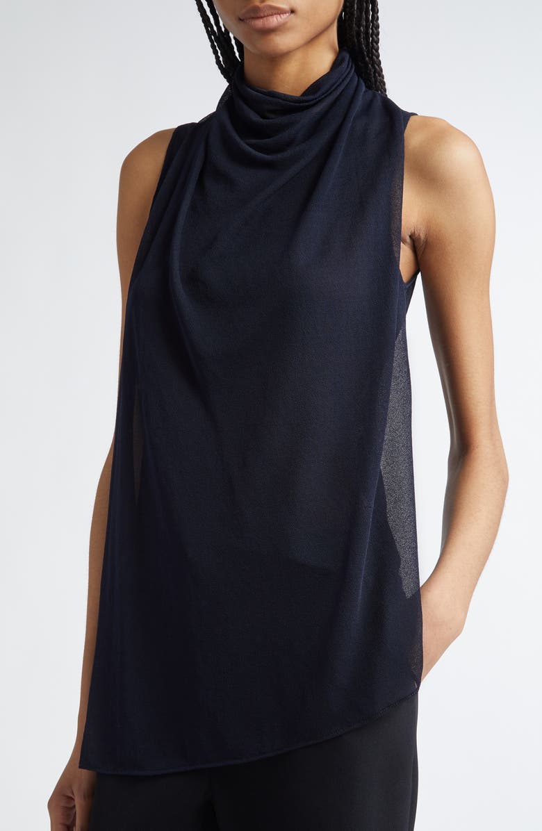 Proenza Schouler Sage Asymmetric Crepe Jersey Top, Alternate, color, 