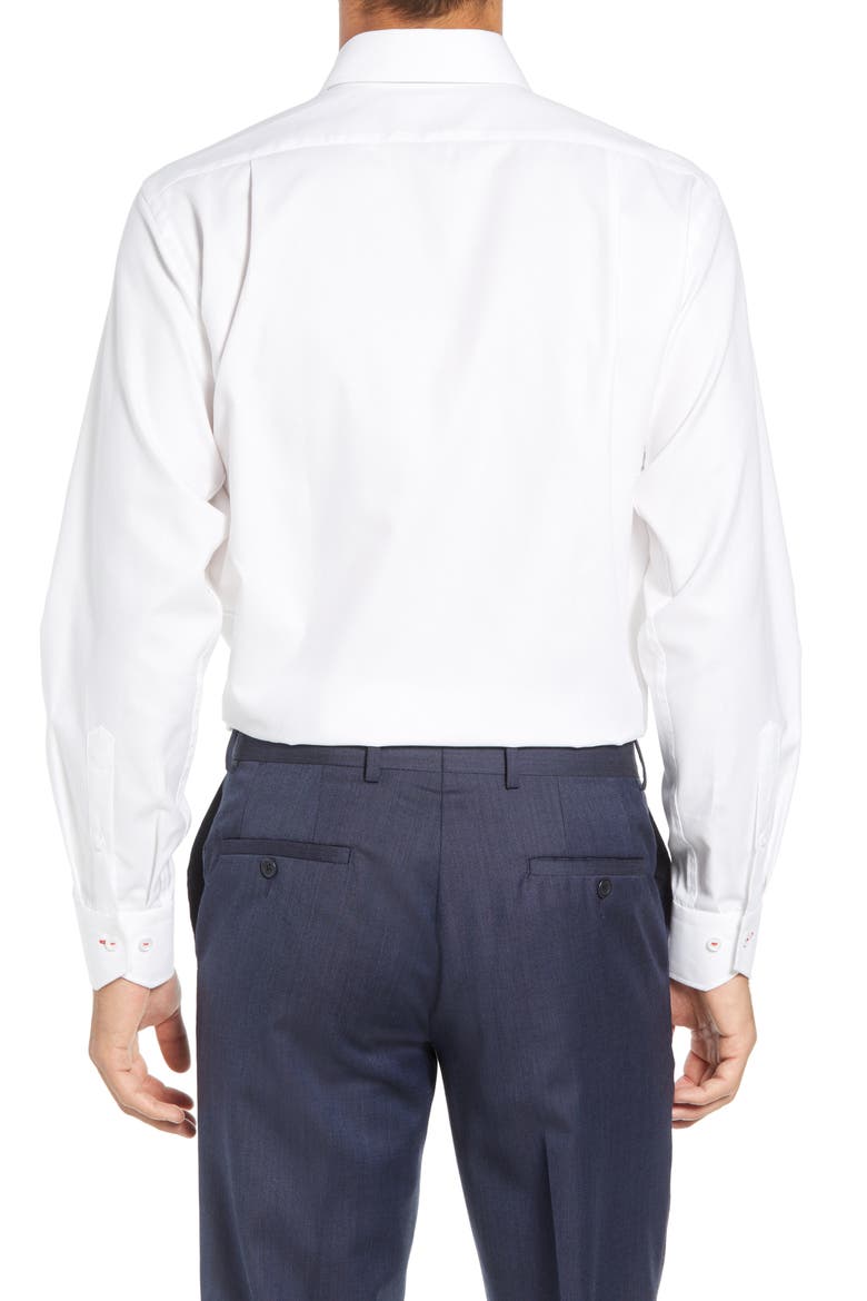 Regular Fit Solid Dress Shirt, Alternate, color, WHITE