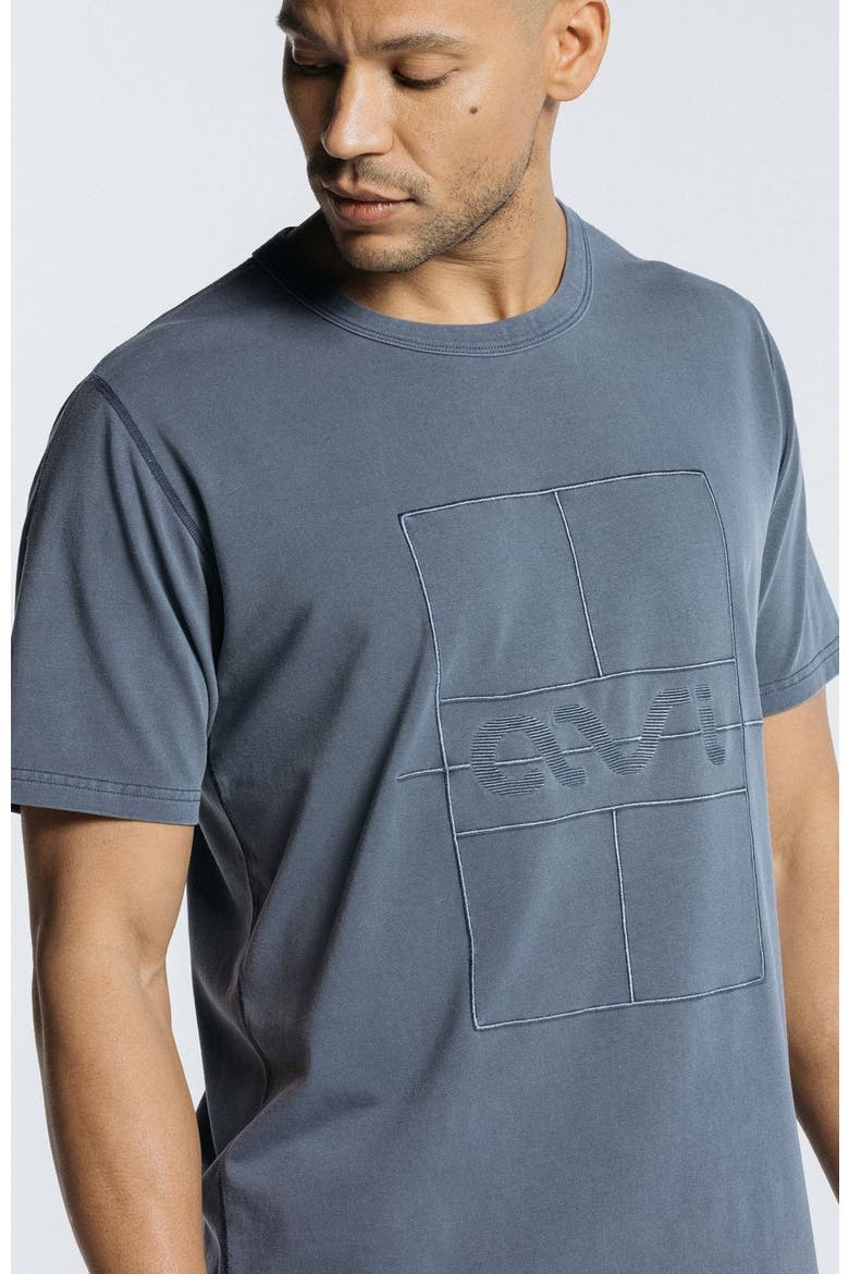 Pickleball Short Sleeve, Alternate, color, Vintage Blue