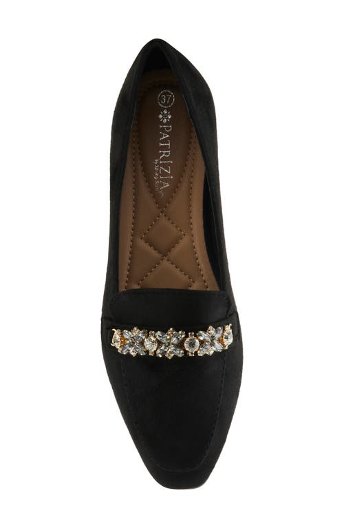Patrizia By Spring Step Kanina Rhinestone Loafer In Black